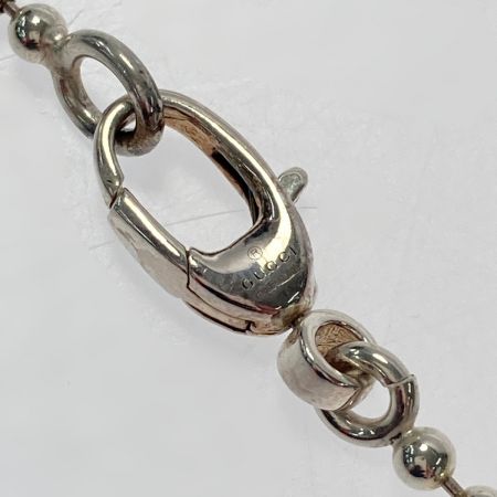  GUCCI グッチ インターロッキングG ハート ネックレス シルバー Ag925 ペンダント