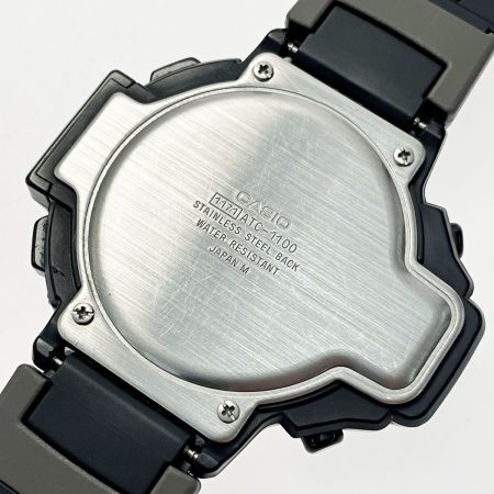  CASIO カシオ PRO TREK トリプルセンサー ATC-1100 ブラック系 クォーツ メンズ 腕時計