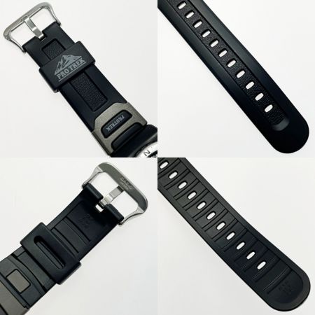  CASIO カシオ PRO TREK トリプルセンサー ATC-1100 ブラック系 クォーツ メンズ 腕時計