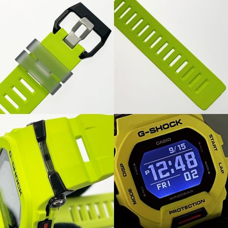  CASIO カシオ G-SHOCK G-SQUAD GBD-200-9JF ライムグリーン クォーツ スマホ連携 メンズ 腕時計