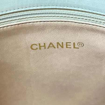 CHANEL シャネル マトラッセ ラムスキン チェーンショルダーバッグ ココボール ベージュ