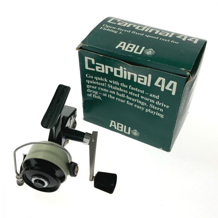 Abu Garcia アブガルシア Cardinal カーディナル 44 復刻版 スピニングリール 箱付き  760301｜中古｜なんでもリサイクルビッグバン