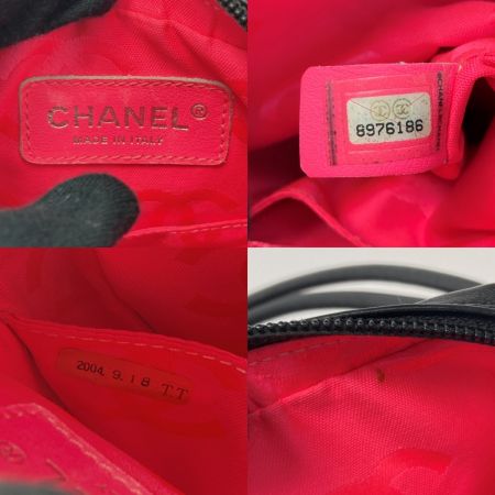  CHANEL シャネル カンボンライン スモール ショルダーバッグ A25178 ブラック ココマーク ポシェット