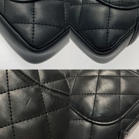 CHANEL シャネル カンボンライン スモール ショルダーバッグ A25178 ブラック ココマーク ポシェット