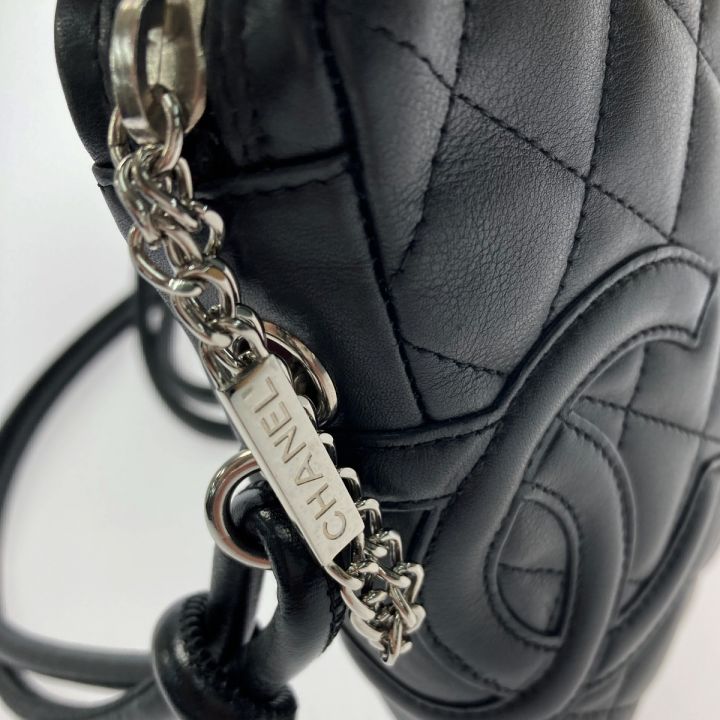 美品 シャネル カンボンライン スモールポシェット ミニ ショルダーバッグ ブランドレンタルのBrandCity / シャネル カンボンライン ミニ