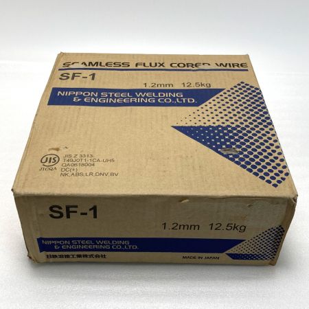  日鉄溶接 フラックス入りワイヤ 本体のみ SF-1 1.2mm 工具関連用品 未使用品