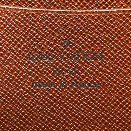  LOUIS VUITTON ルイヴィトン モノグラム ポルト モネ・ジップ M61727 ブラウン 長財布 レディース ゴールド金具