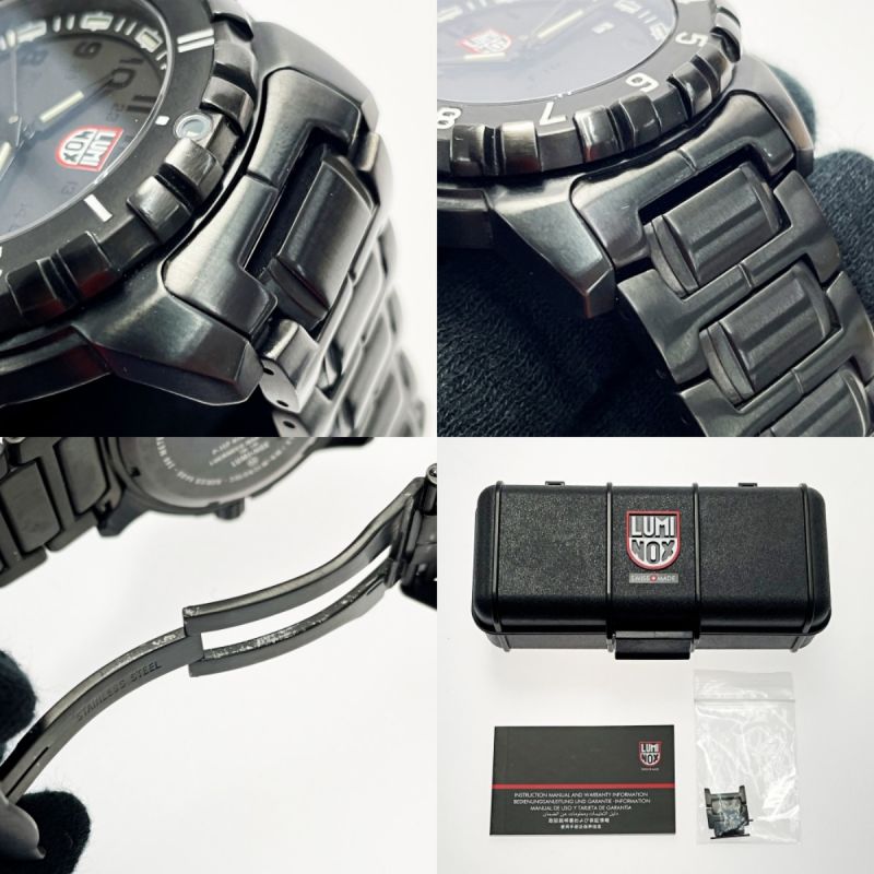 中古】 LUMINOX ルミノックス F117 ナイトホーク 6400シリーズ