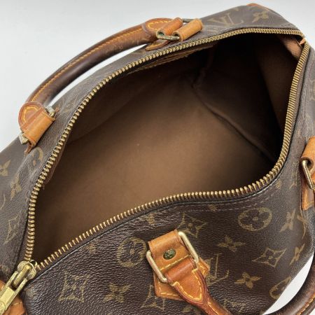  LOUIS VUITTON ルイヴィトン モノグラム スピーディ30 M41526 ハンドバッグ パドロック・キー有