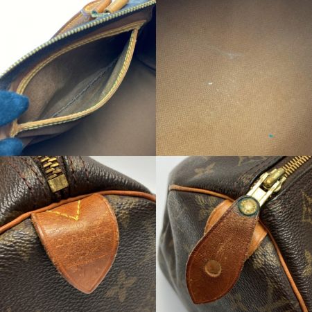  LOUIS VUITTON ルイヴィトン モノグラム スピーディ30 M41526 ハンドバッグ パドロック・キー有