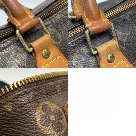  LOUIS VUITTON ルイヴィトン モノグラム スピーディ30 M41526 ハンドバッグ パドロック・キー有