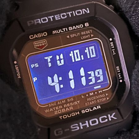  CASIO カシオ G-SHOCK 電波ソーラー GW-M5610UBC-1JF ブラック メンズ メタルコアバンド 腕時計