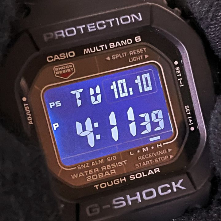 CASIO カシオ G-SHOCK 電波ソーラー GW-M5610UBC-1JF ブラック メンズ メタルコアバンド  腕時計｜中古｜なんでもリサイクルビッグバン