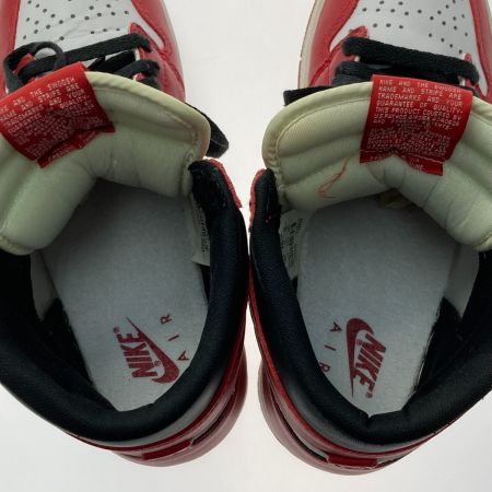  NIKE ナイキ AIR JORDAN 1 エアジョーダン 1 スニーカー 130207 ホワイト×レッド SIZE 26cm メンズ