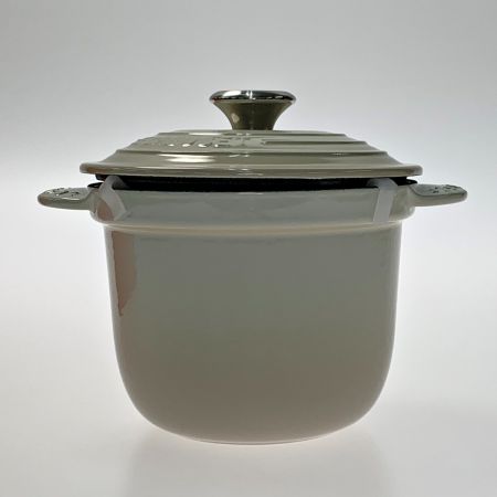  LE CREUSET ルクルーゼ 《 COCOTTE EVERY ココット・エブリィ 》メレンゲ / 18cm アイボリー