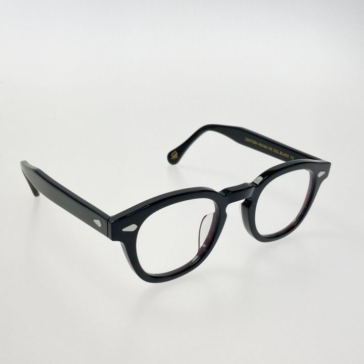 MOSCOT LEMTOSH レムトッシュ 46 メガネ フレーム ブラック 46□24-145 箱有｜中古｜なんでもリサイクルビッグバン