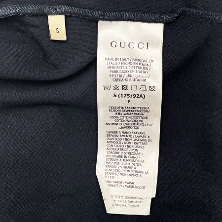  GUCCI グッチ Firenze 1921 半袖Tシャツ ネイビー インターロッキングG メンズ