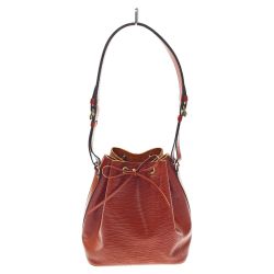 ☆☆ LOUIS VUITTON ルイヴィトン エピ プチノエ M44103 ケニアンブラウン ショルダーバッグ レディース ゴールド金具 Bランク