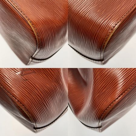  LOUIS VUITTON ルイヴィトン エピ プチノエ M44103 ケニアンブラウン ショルダーバッグ レディース ゴールド金具