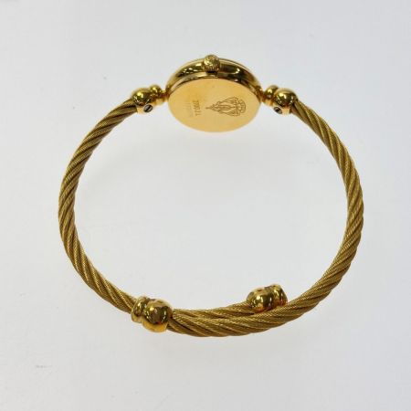  GUCCI グッチ バングルウォッチ 2700.2.L ブラック GP クォーツ レディース 腕時計