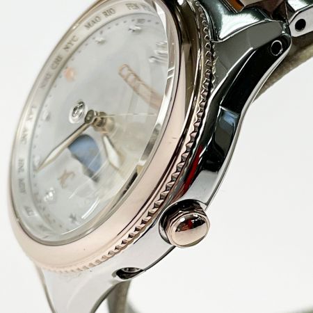 中古】 CITIZEN シチズン XC クロスシー ムーンフェイズ H296-T027130