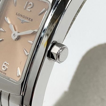  LONGINES ロンジン ドルチェヴィータ L5.158.4 ピンク クォーツ レディース 腕時計