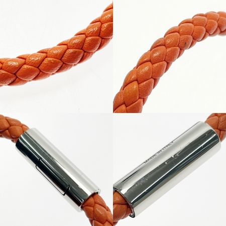  HERMES エルメス ヴォー・スウィフト  LF0282刻印 ｺﾞﾘｱﾃ オレンジxパラディウムプレーテッド ブレスレット アクセサリー