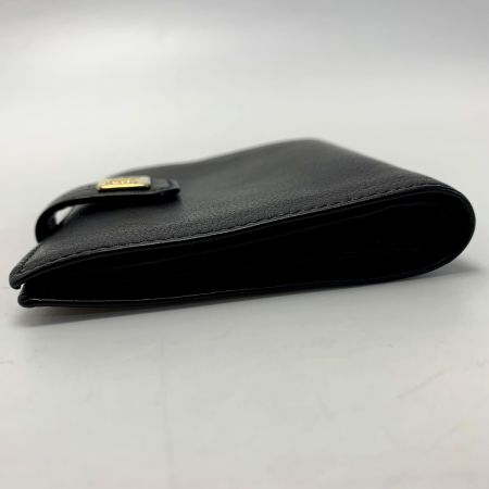  Burberrys バーバリーズ レザー GP金具 ブラック 2つ折り財布 コインポケット劣化