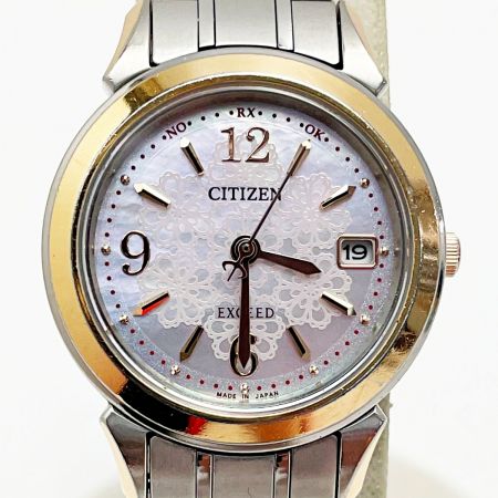 中古】 CITIZEN シチズン エクシード H050-T016944 シェル×ピンク