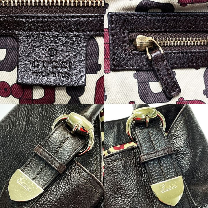 GUCCI グッチ グッチシマ 181514 ブラウン ワンショルダーバッグ レザー レディース ゴールド金具  布袋有｜中古｜なんでもリサイクルビッグバン