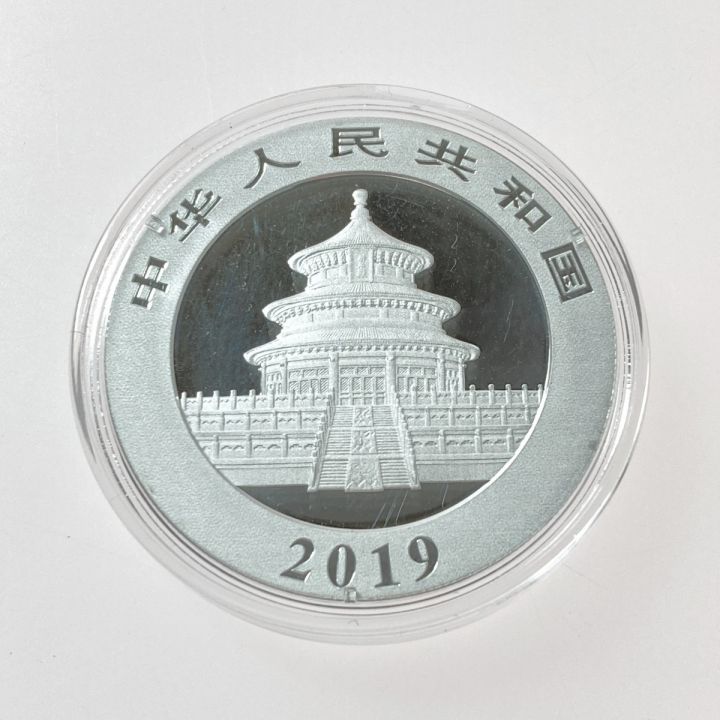 中華人民共和国 2019 銀貨 10元 純銀 Ag999 30g パンダ 中国｜中古｜なんでもリサイクルビッグバン