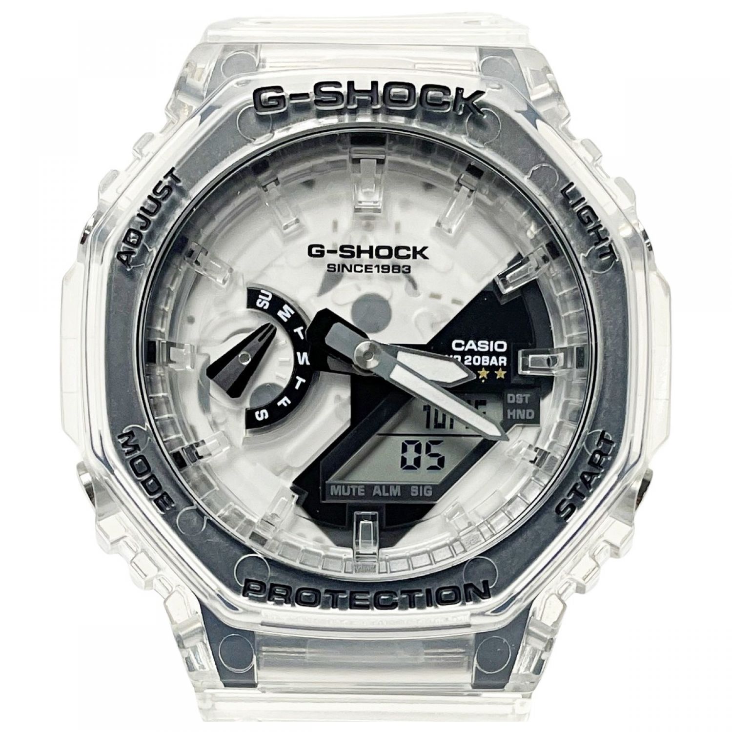 中古】 CASIO カシオ G-SHOCK Clear Remixシリーズ GA-2140RX-7AJR