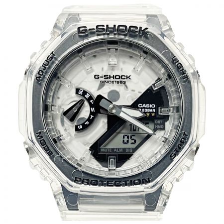  CASIO カシオ G-SHOCK Clear Remixシリーズ GA-2140RX-7AJR クリア クォーツ メンズ 腕時計  箱・取説有