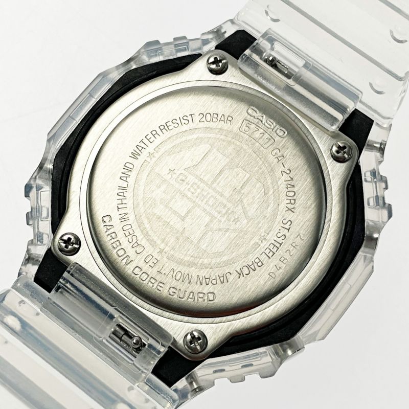 中古】 CASIO カシオ G-SHOCK Clear Remixシリーズ GA-2140RX-7AJR