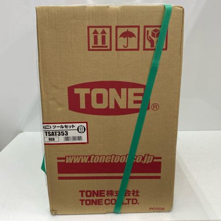  TONE トネ 工具セット ツールセット TSAT353 レッド 未使用品 付属品完備