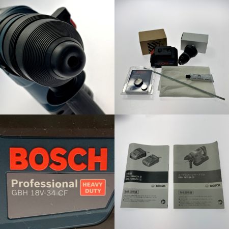  BOSCH ボッシュ 《 コードレスハンマードリル 》 GBH18V-34CFH