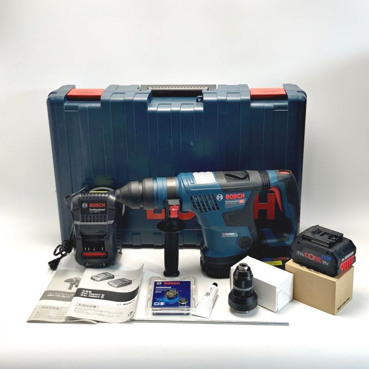 中古】ボッシュ GBH18V-20 ハンマドリル ケース・付属品付