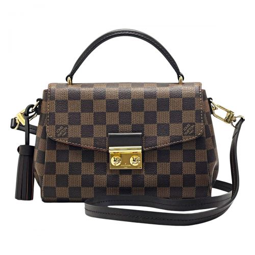 中古】 LOUIS VUITTON ルイヴィトン ダミエ クロワゼット N53000