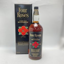 ☆☆ Four Roses フォアローゼズ FINE OLD バーボン 4500ml 43度 ウイスキー 箱有 古酒 Nランク 未開栓