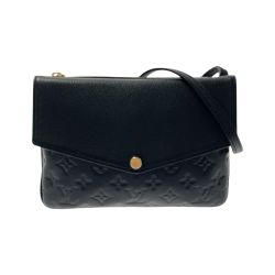 ☆☆ LOUIS VUITTON ルイヴィトン モノグラム アンプラント トワイス M50258 ノワール ショルダーバッグ 布袋有 Aランク