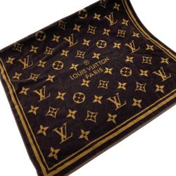 ☆☆ LOUIS VUITTON ルイヴィトン ドラ ドゥ バン・モノグラム クラシック M72364 ビーチタオル 箱有 Aランク