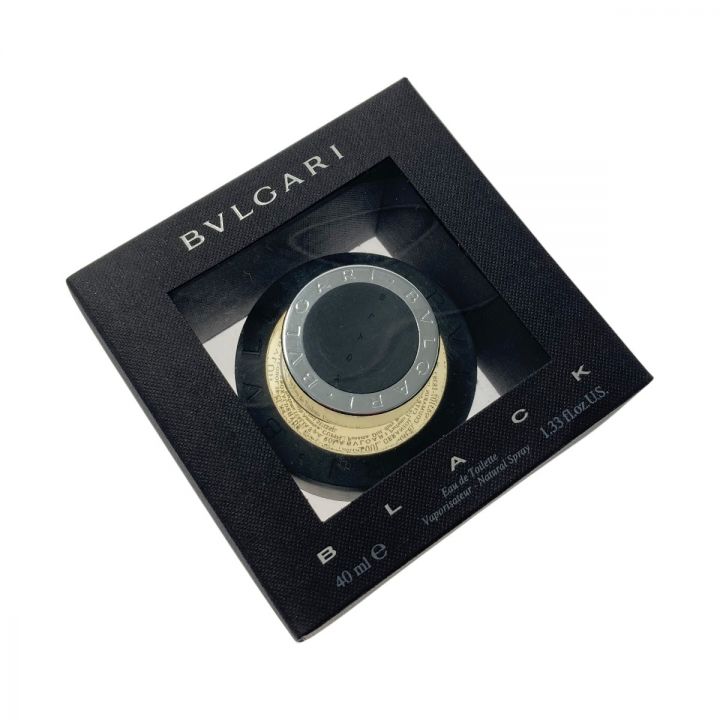 BVLGARI ブルガリ ブラック オードトワレ ナチュラルスプレー 香水 40ml 箱有 BLACK｜中古｜なんでもリサイクルビッグバン