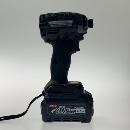  MAKITA マキタ  充電式インパクトドライバ 》ブラック / 2.5Ah / TD002GRDXB ブラック