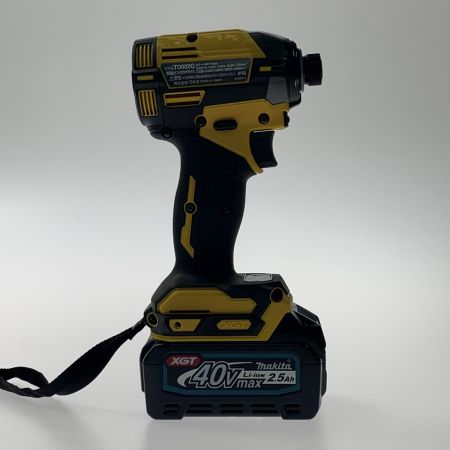  MAKITA マキタ 《 充電式インパクトドライバ 》フレッシュイエロー / 2.5Ah / TD002GDXFY