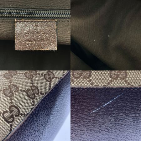  GUCCI グッチ GGキャンバス トートバッグ 131230 シェリー シェリーライン キャンバス×レザー