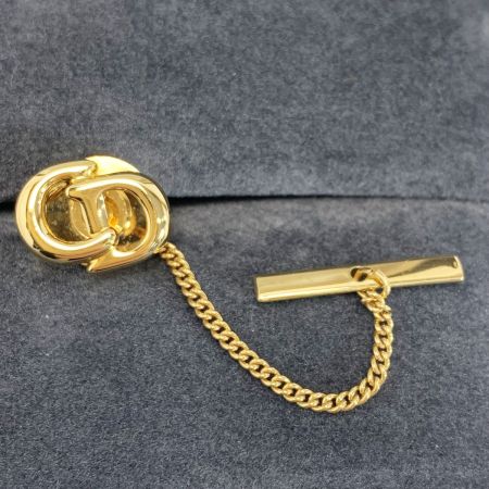  Christian Dior クリスチャンディオール タイピン タイタック CDロゴ ゴールド GP