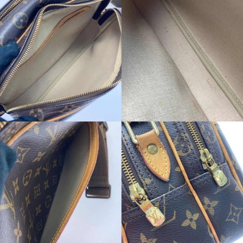 中古】 LOUIS VUITTON ルイヴィトン モノグラム リポーターPM M45254 ...