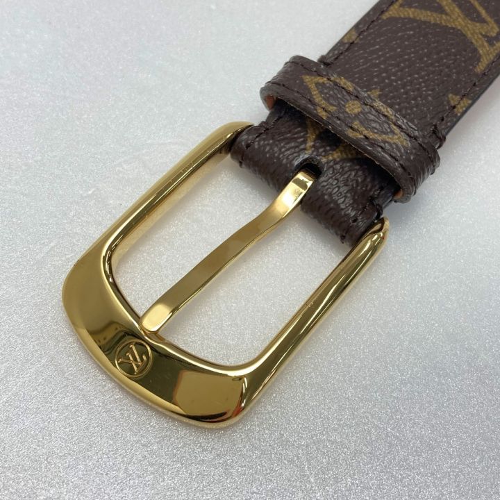 LOUIS VUITTON ルイヴィトン モノグラム サンチュール エリプス M6919 M6919 80/32 ベルト  ゴールド金具｜中古｜なんでもリサイクルビッグバン