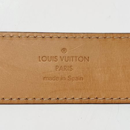  LOUIS VUITTON ルイヴィトン モノグラム ヴェルニ サンチュール フレーム M6849 アマラント 80/32 ベルト ゴールド金具 Bランク