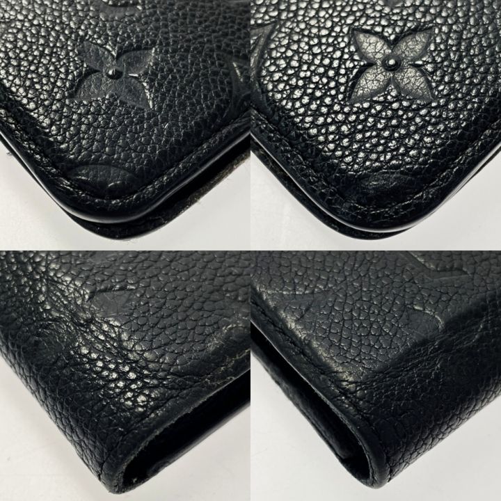 LOUIS VUITTON ルイヴィトン モノグラムアンプラント IPHONE 11 フォリオ M69709 ノワール  手帳型/カード入れ付ケース｜中古｜なんでもリサイクルビッグバン